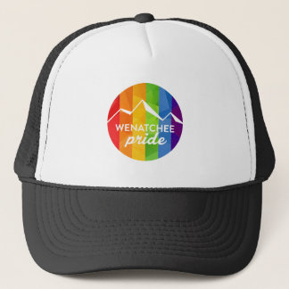 Casquette noir et blanc de camionneur