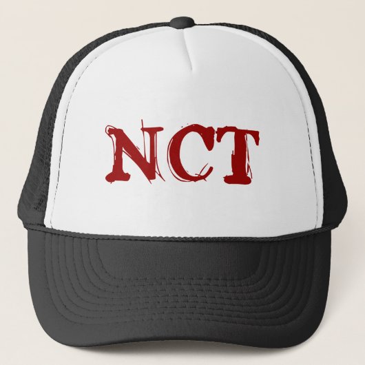 Casquette Noir et rouge (Devant)