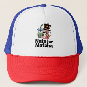 Casquette Noix Pour Matcha Christmas Nutcracker Matcha Drink