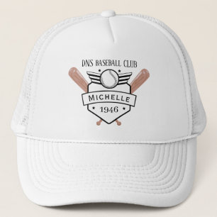 Casquette Nom de club de baseball personnalisé Classique