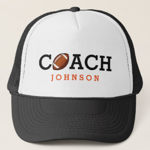 Casquette Nom de coutume d'entraîneur de football américai