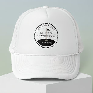 Casquette Nom de garçon d'honneur Golf de mariage
