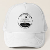 Casquette Nom de garçon d'honneur Golf de mariage (Devant)
