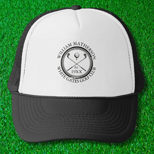 Casquette Nom de golf personnalisé Classique