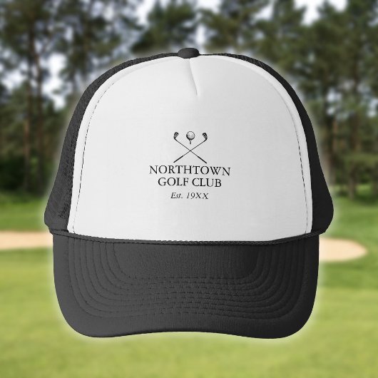 Casquette Nom de golf personnalisé Classique