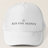 Casquette Nom de l'entreprise | Marque d'entreprise (Devant)