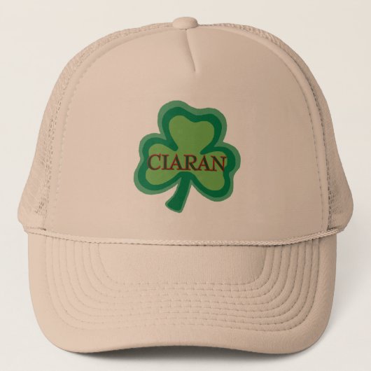 Casquette Nom d'Irlandais de Ciaran (Devant)