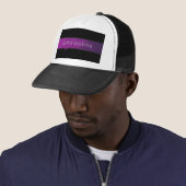 Casquette Nom élégant & initiale/s monogrammée/s (En situation)