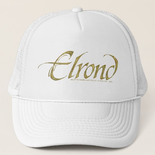 Casquette Nom ELROND™ Texté (Devant)