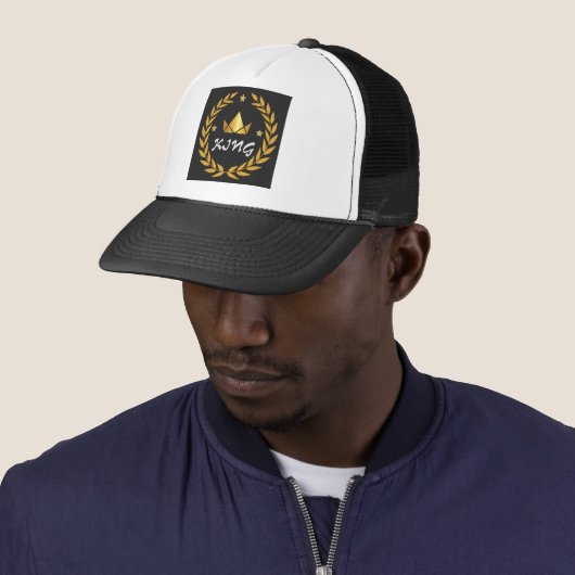 Casquette Nom KING Avec Logo Couronne Image Charming-Casquet (En situation)