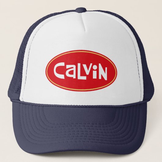 Casquette Nom personnalisé CALVIN (Devant)