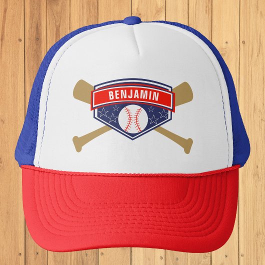 Casquette Nom personnalisé de la base-ball pour enfants