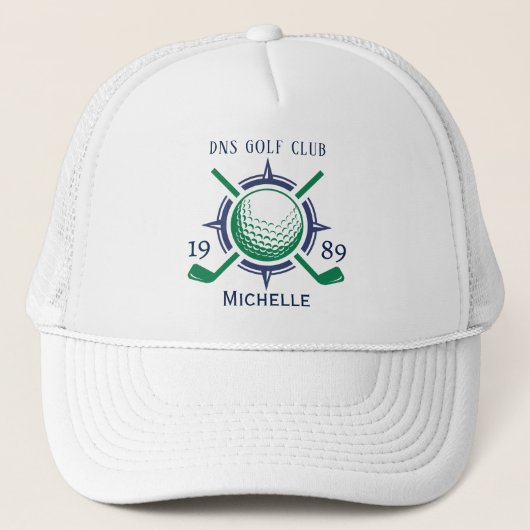 Casquette Nom personnalisé du club de golf (Devant)