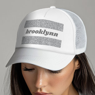 Casquette Nom personnalisé du Motif de la Parties scintillan