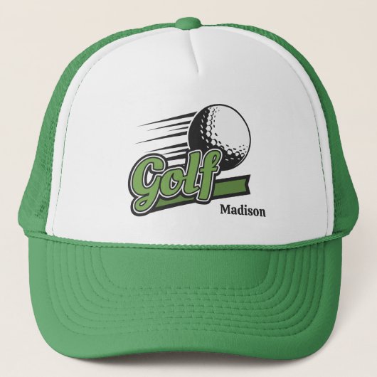 Casquette Nom personnalisé Golf (Devant)