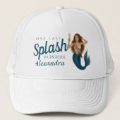 Casquette Nom personnalisé Mermaid Bachelorette (Devant)