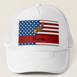 Casquette Nom personnel Patriotic platypus
