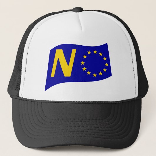 Casquette Non à l'Union européenne (Devant)