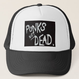 Casquette non mort du camionneur du punk