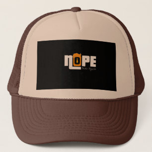 Casquette Non pas à nouveau