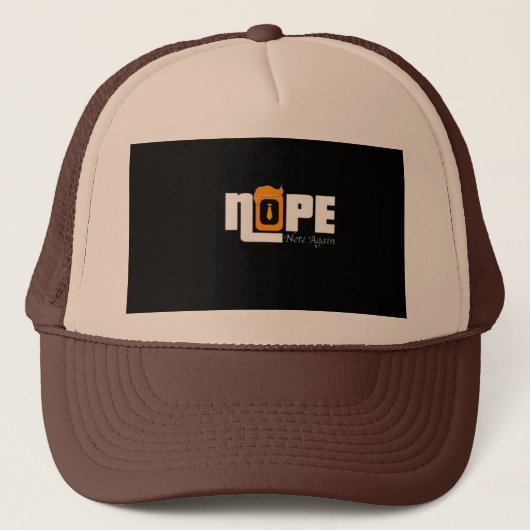 Casquette Non pas à nouveau (Devant)