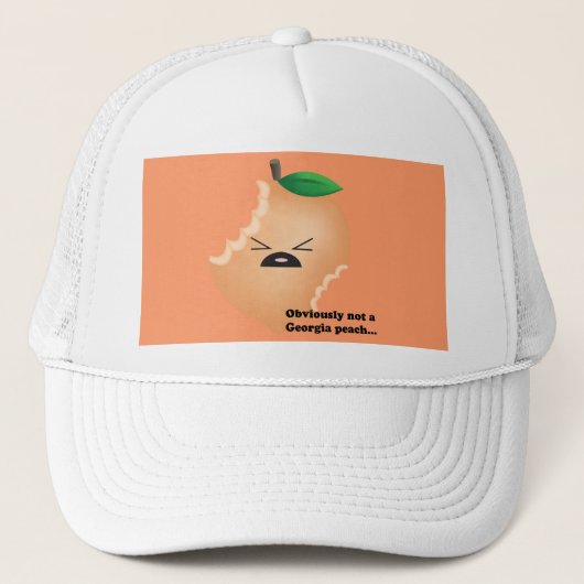 Casquette Non-Un-Géorgie-Pêche (Devant)