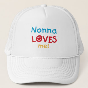 Casquette Nonna aime mes t-shirts et cadeaux