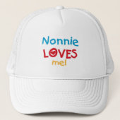 Casquette Nonnie aime moi t-shirts et cadeaux (Devant)