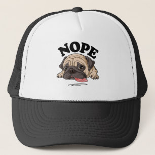 Casquette Nope Carlin Chemise Lazy Funny Enfants Femmes Chie