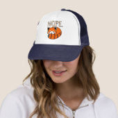 Casquette Nope Pandas Rouge mignonne Animal Panda Lover Grap (En situation)