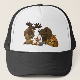 Casquette nord-américain de bande de cruche