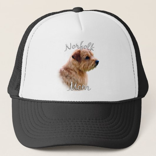 Casquette Norfolk Terrier Maman 2 (Devant)