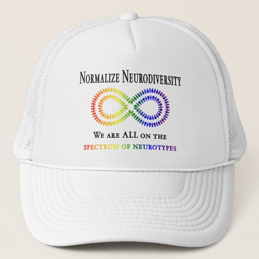 Casquette Normaliser la Neurodiversité (Devant)