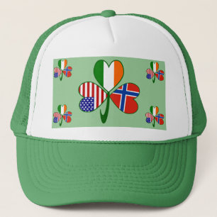 Casquette Norvège et drapeau norvégien