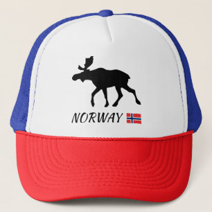 Casquette Norway Elk and Flag