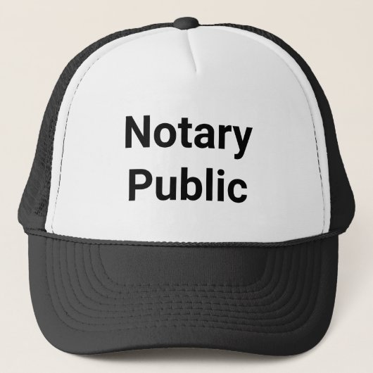 Casquette Nota Public Business Titre du poste Votre texte (Devant)