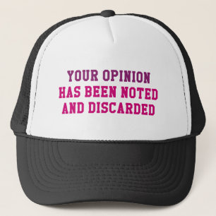 Casquette Noté Et Rejeté