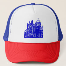 casquette Notre Dame d'Afrique, bleue