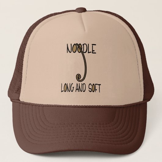 Casquette Nouille longue et molle (Devant)
