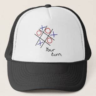 Casquette Noumétés et croix (Tic-tac-toe)