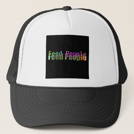 CASQUETTE NOURRIR LES GENS (Devant)