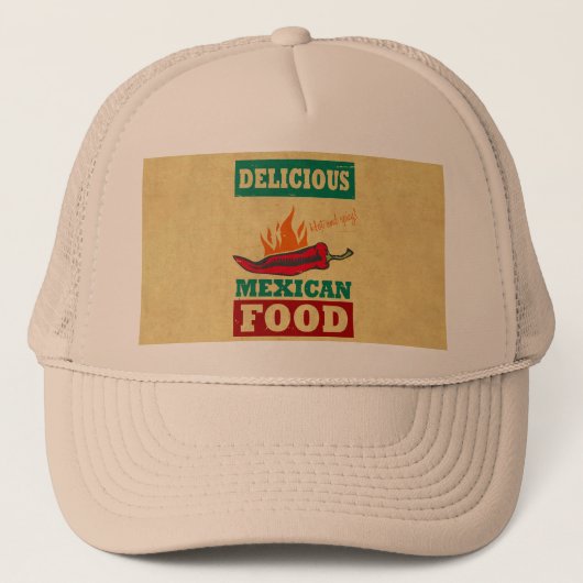 Casquette Nourriture mexicaine (Devant)