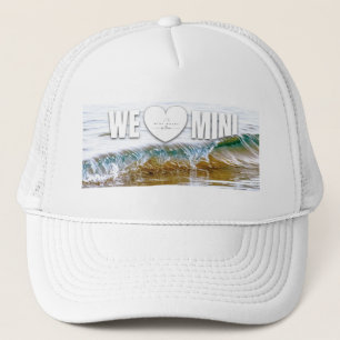 Casquette Nous aimons de mini vagues