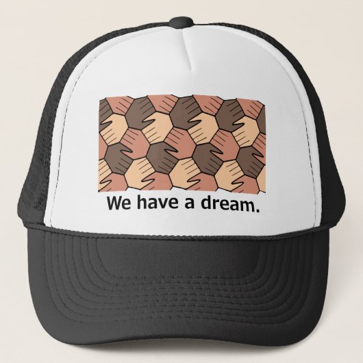 Casquette Nous avons un rêve. (Devant)