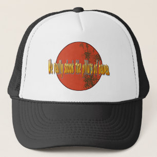 Casquette Nous avons vraiment secoué les piliers du ciel