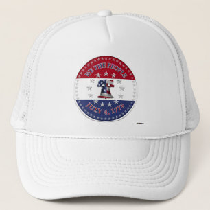 Casquette Nous le peuple 4 juillet 1776 Cloche avec 13 et 50