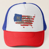 Casquette Nous ne retournons pas aux États-Unis (Devant)