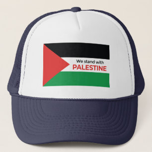 Casquette Nous sommes avec Palestine Trucker Hat