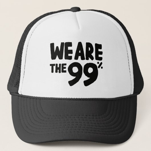 Casquette Nous sommes les 99% (Devant)
