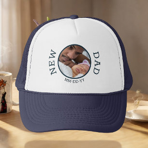 Casquette Nouveau papa première fois papa photo personnalisé